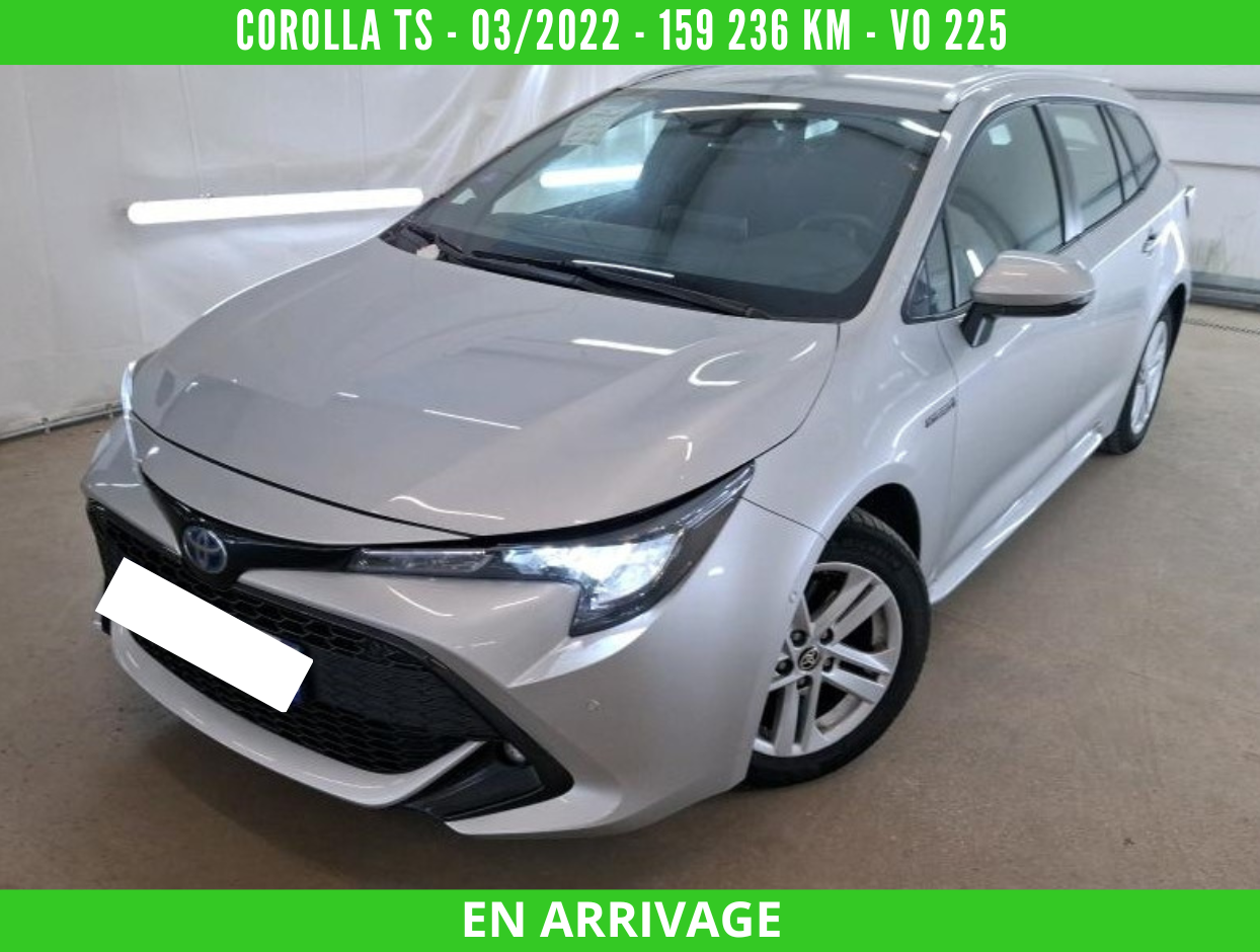 COROLLA TOURING SPORTS BREAK HYBRIDE Essence 184CH Dynamic Business 03/2022 – 159 236 km – TVA récupérable - 1ère main – VO 225