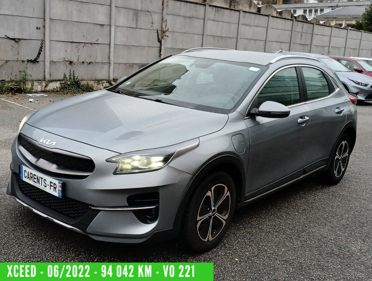 KIA XCEED Hybride Rechargeable Boite-Auto 1.6 GDI 141 CV Active Business 06/2022 – 94 042 km - TVA récupérable – 1 ère main – VO 221