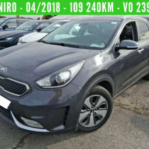 NIRO Hybride Rechargeable 1.6 GDI PLUG-IN 141 CV BOITE AUTO ACTIVE  04/2018 - 109 240 km - 1ère main - VO 239