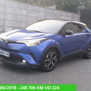 Toyota C-HR HYBRIDE 122 CH DYNAMIC Boite Auto -06/2018 – 248 706 km