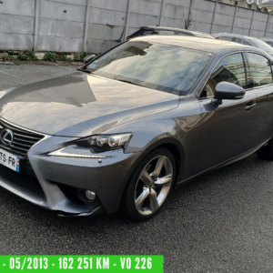 LEXUS IS 300H HYBRIDE Essence EXECUTIVE Boite Automatique - 05/2013 – 162 251 KM - 1ére main - VO 226