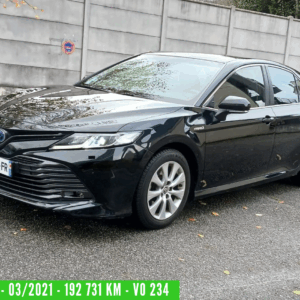 CAMRY HYBRIDE PRO  218 CH 2WD DYNAMIC BUSINESS BOITE AUTO 03/2021 – 192 731 km - TVA récupérable - VO 234