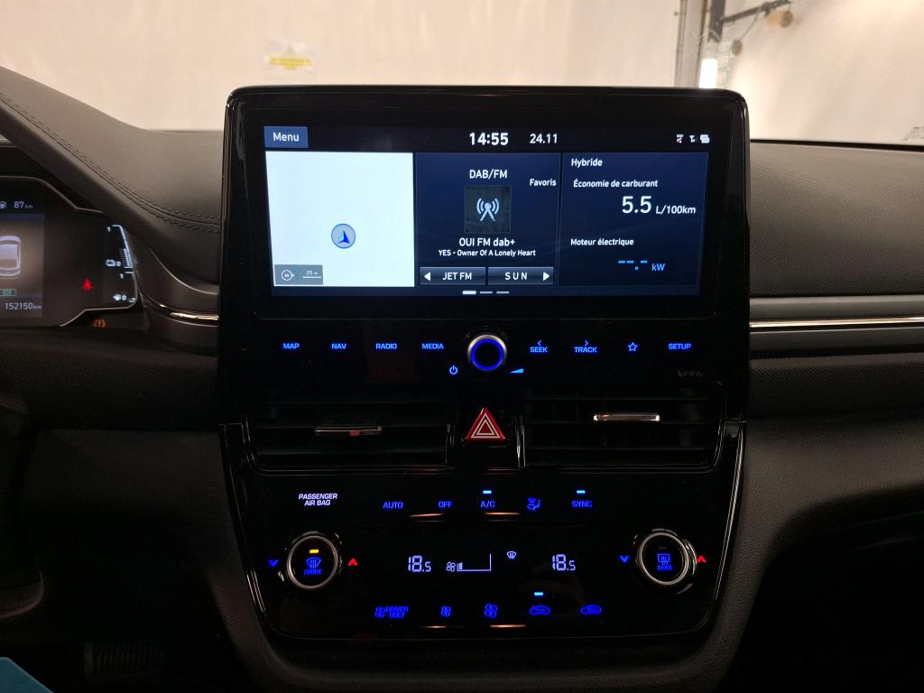 IONIQ Hybride Essence 1.6 GDI 141CH 1.6 BUSINESS 01/2021 – 152 150 km - TVA Récupérable - 1ére main – VO 266 – Image 9