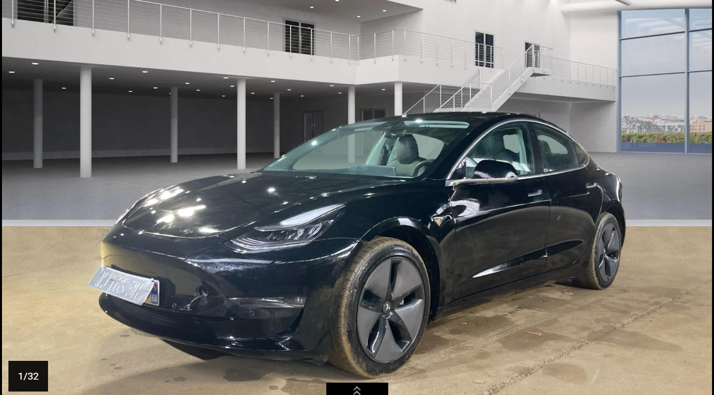 TESLA MODEL 3 Long Range Dual Motor AWD - 07/2019 – 111 924 km - 1ère main - VO 262 – Image 2