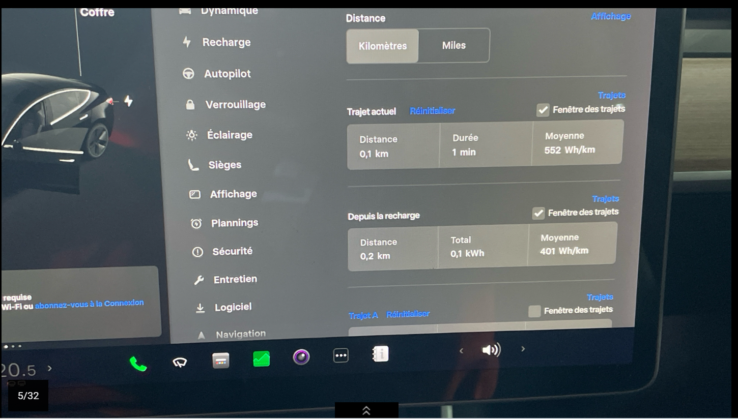 TESLA MODEL 3 Long Range Dual Motor AWD - 07/2019 – 111 924 km - 1ère main - VO 262 – Image 12