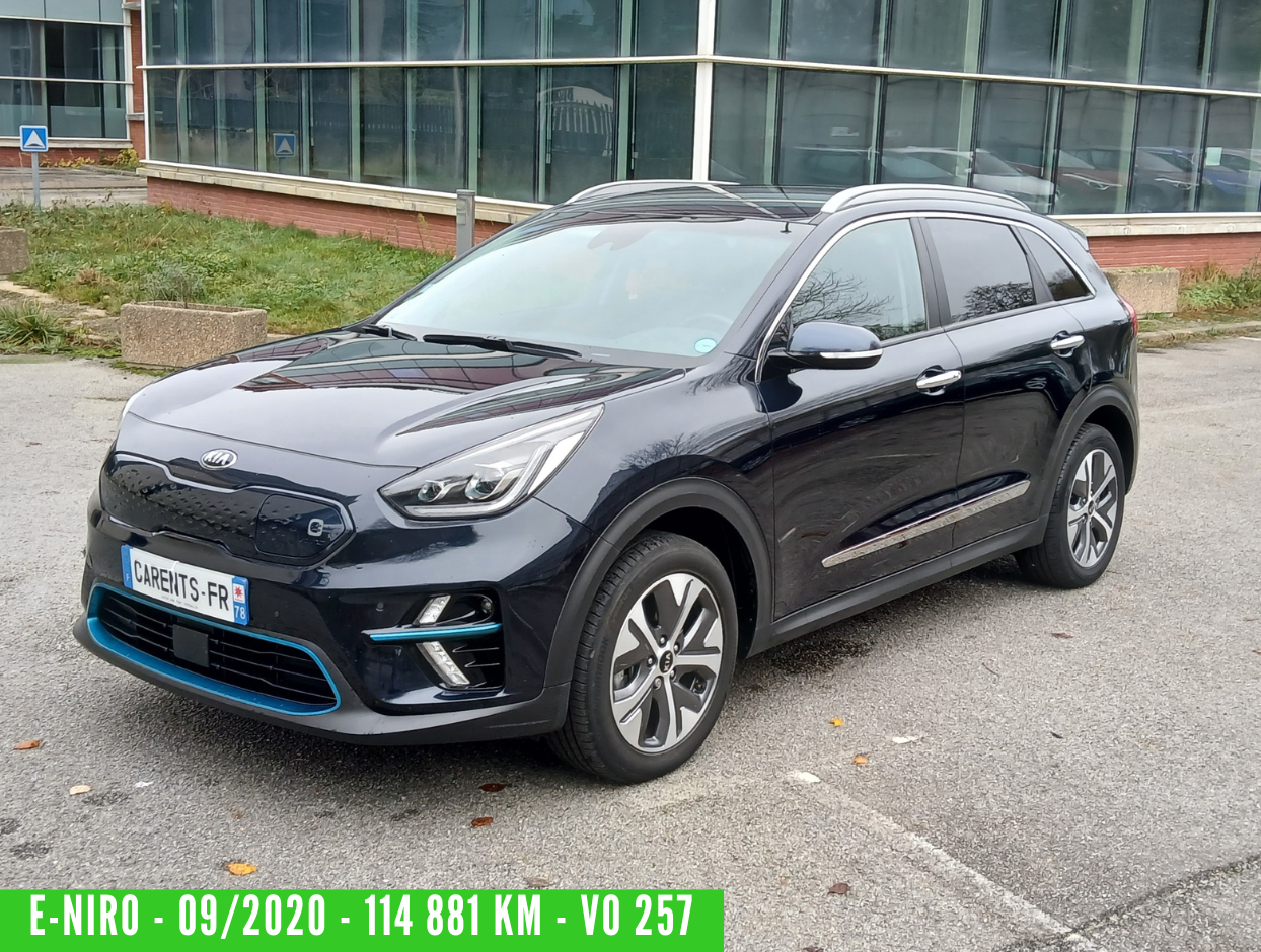 KIA E-NIRO ELECTRIQUE - SOH: 95.2 %- 204 CH PREMIUM - 09/2020 – 114 881 km - - 1ère main - VO 257