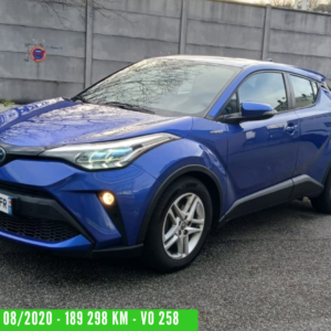 Toyota C-HR HYBRIDE Essence 184 CH DYNAMIC Business - Boite Auto - 1 ère main - 08/2020 – 189 298 km –VO 258
