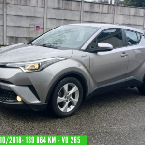 Toyota C-HR HYBRIDE Essence 122 CH DYNAMIC Business - Boite Auto –  10/2018 – 139 864 km - 1 ère main - TVA récupérable - VO 265