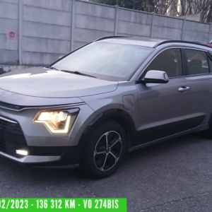 NIRO Hybride Rechargeable 1.6 GDI 183 CH BOITE AUTO PHEV DCT6 ACTIVE BUSINESS 02/2023 – 136 219 km - TVA récupérable – 1ère main – VO 274Bis