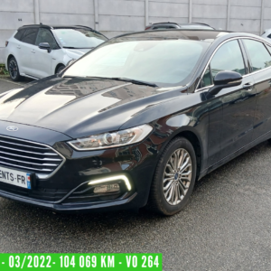 MONDEO Hybride Essence 2.0 L 187ch BOITE AUTO BVA6 TITANIUM  03/2022 – 104 069 km - 1ère main - TVA récupérable VO 264