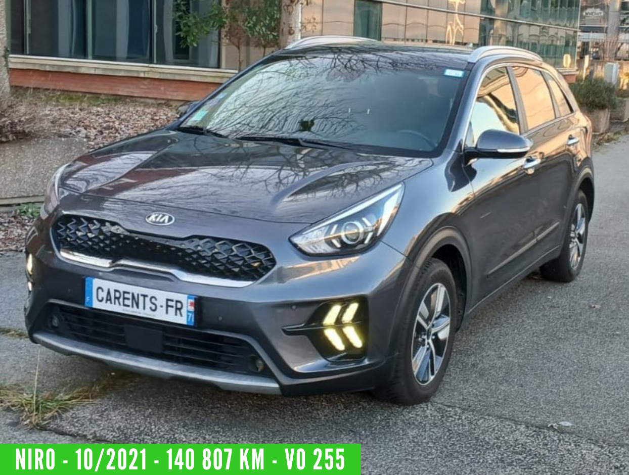 KIA NIRO Hybride 1.6 GDI 105 CH ISG + Electrique 43.5 CH ACTIVE BUSINESS DCT6 - 10/2021 – 140 807 KM - TVA récupérable - 1ére main – VO 255
