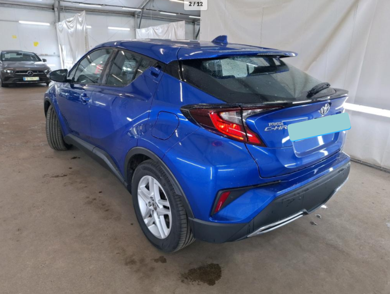 Toyota C-HR HYBRIDE Essence 184 CH DYNAMIC Business - Boite Auto - 1 ère main - 08/2020 – 189 258 km –VO 258 – Image 4
