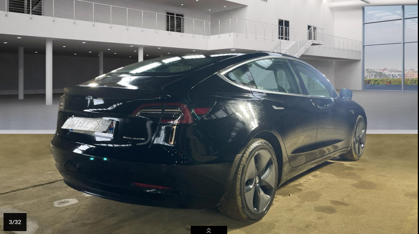 TESLA MODEL 3 Long Range Dual Motor AWD - 07/2019 – 111 924 km - 1ère main - VO 262 – Image 4