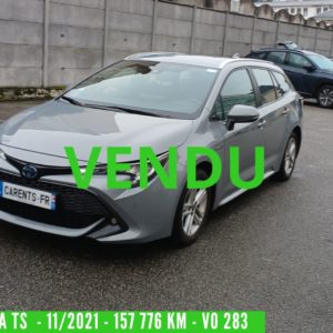 TOYOTA COROLLA TOURING SPORTS BREAK HYBRIDE 122 CH Dynamic Business  TVA récupérable - 1 ère MAIN -  11/2021-  157 776 KM – VO 283