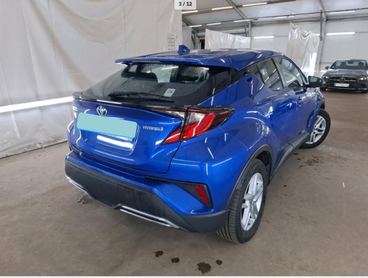 Toyota C-HR HYBRIDE Essence 184 CH DYNAMIC Business - Boite Auto - 1 ère main - 08/2020 – 189 258 km –VO 258 – Image 5