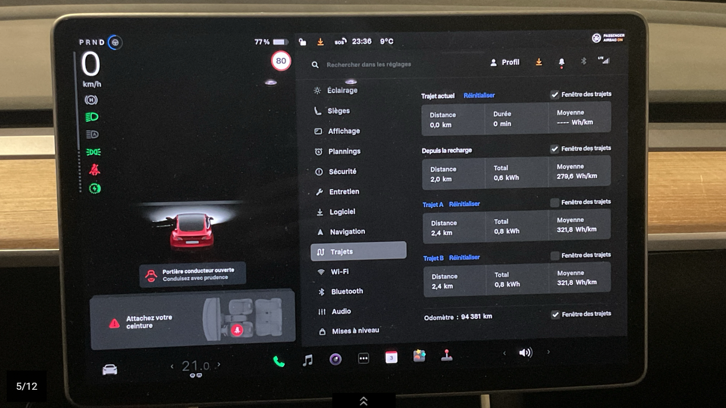 TESLA MODEL 3 Standard Range Plus RWD - 06/2020 – 94 381 km - 1ère main - VO 261 – Image 8