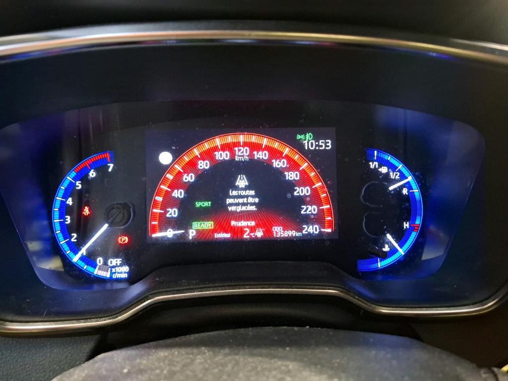 COROLLA BERLINE Hybride Essence 122H DYNAMIC BUSINESS 10/2019 – 135 899km -TVA récupérable -1ère main – VO 259 – Image 8