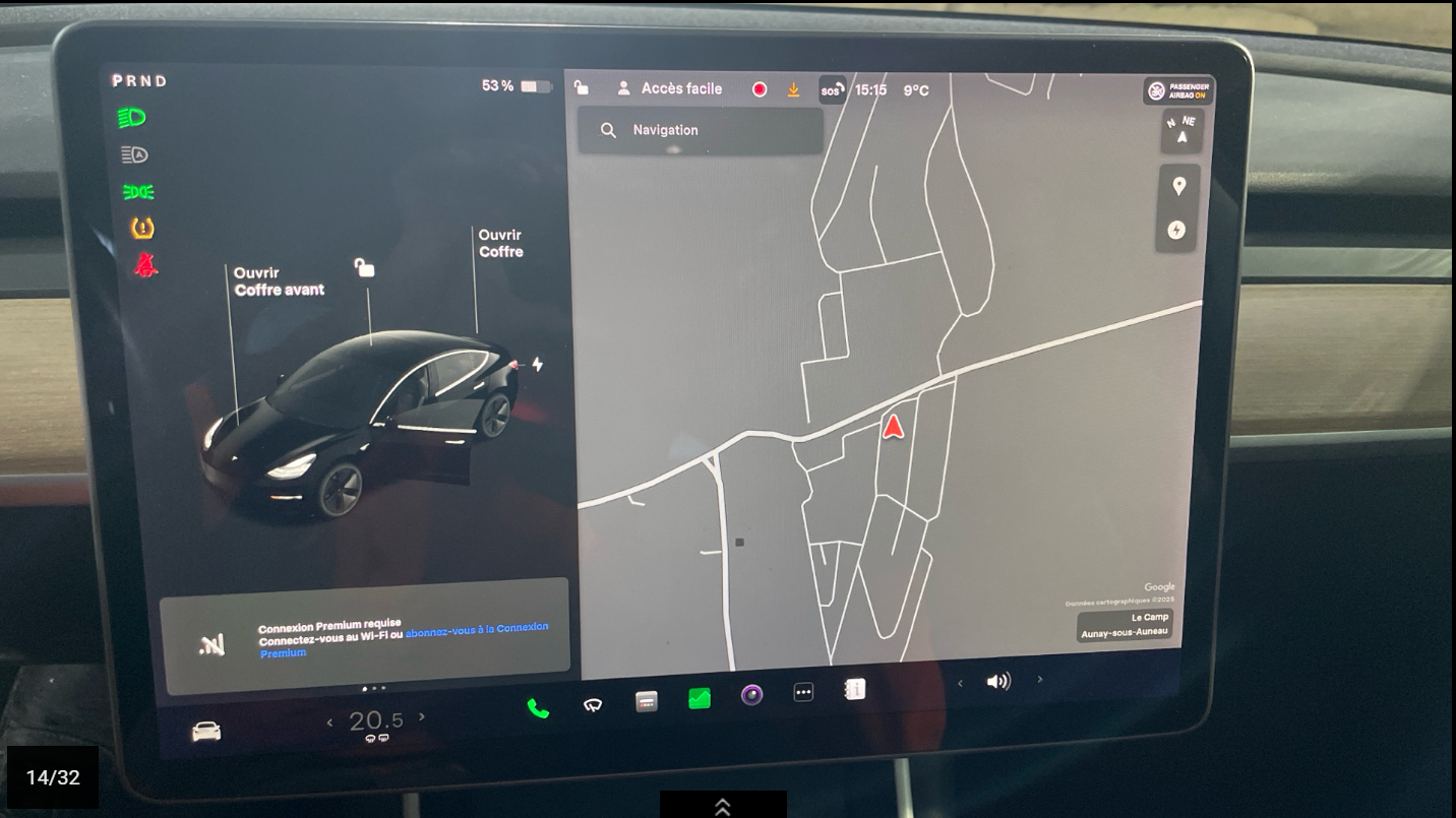 TESLA MODEL 3 Long Range Dual Motor AWD - 07/2019 – 111 924 km - 1ère main - VO 262 – Image 10