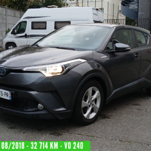 Toyota C-HR HYBRIDE Essence 122 CH DYNAMIC Business - 1 ère main - Boite Auto - 08/2018 – 32 714 km –VO 240
