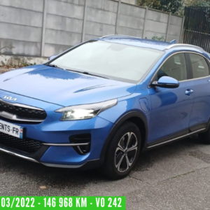 KIA XCEED Hybride Rechargeable Boite-Auto 1.6 GDI ISG PHEV Active Business  03/2022 – 146 968 km - TVA récupérable – 1 ère main – VO 242