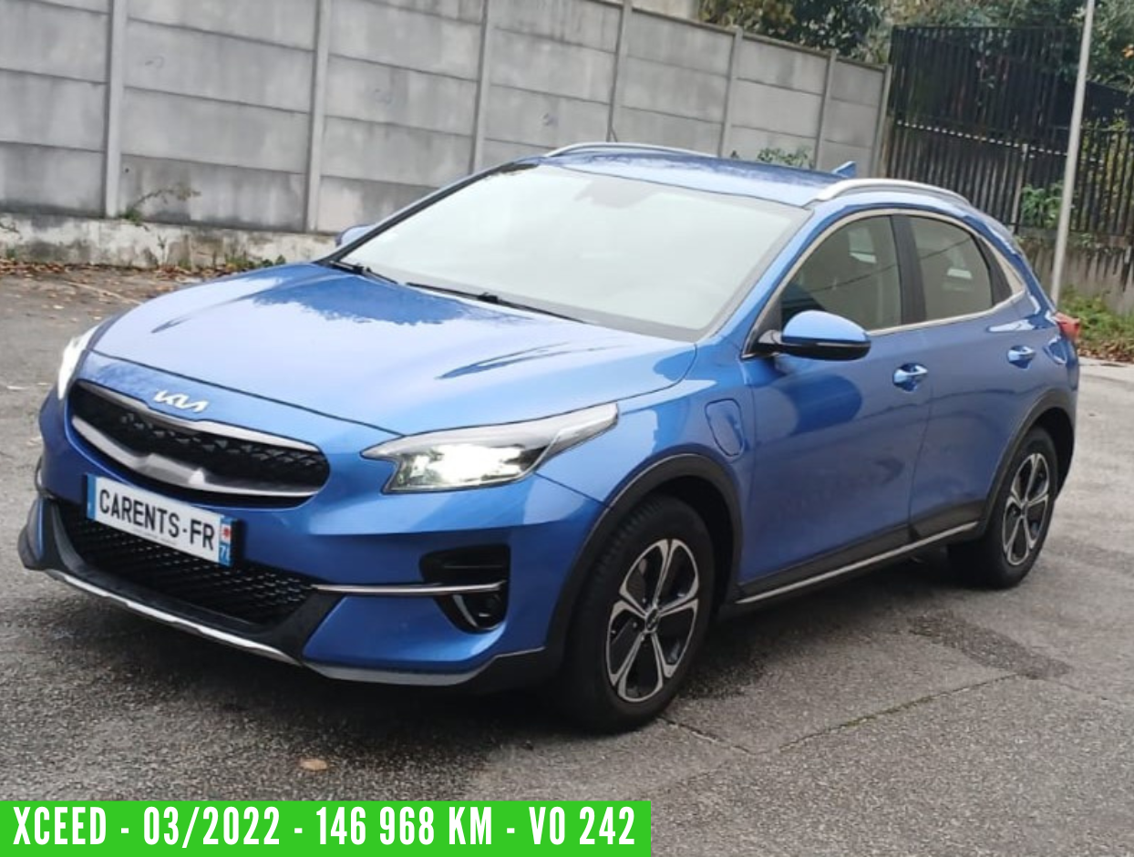 KIA XCEED Hybride Rechargeable Boite-Auto 1.6 GDI ISG PHEV Active Business 03/2022 – 146 968 km - TVA récupérable – 1 ère main – VO 242