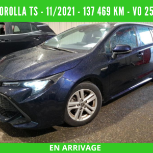 TOYOTA COROLLA TOURING SPORTS BREAK HYBRIDE 122CV Dynamic Business 1.8 Stage Academy - TVA récupérable -1 ère MAIN - 11/2021 -  137 469 KM – VO 253