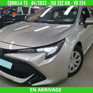 TOYOTA COROLLA TOURING SPORTS BREAK HYBRIDE Essence  122CH Active MY 21 - Boite Automatique - 1ére main -   TVA récupérable - 04/2022 – 150 352 KM – VO 254