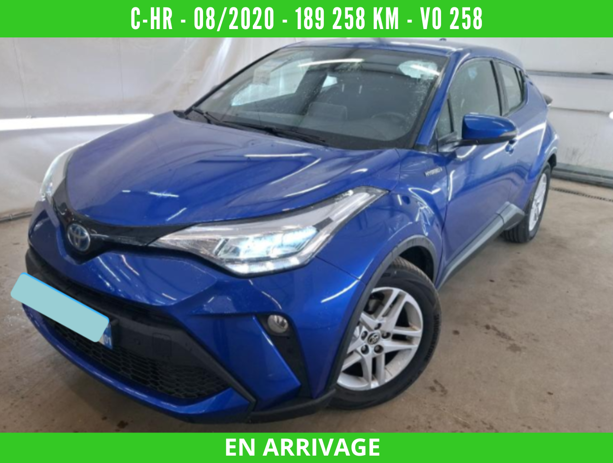 Toyota C-HR HYBRIDE Essence 184 CH DYNAMIC Business - Boite Auto - 1 ère main - 08/2020 – 189 258 km –VO 258