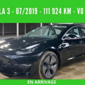TESLA MODEL 3  Long Range Dual Motor AWD - 07/2019 – 111 924 km - 1ère main - VO 262