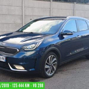 NIRO Hybride 1.6 GDI 141 CV DCT6 Design – Boite Auto –  05/2019 – 125 444 km – VO 298