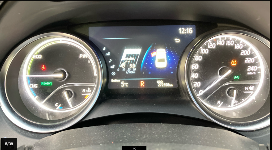 CAMRY HYBRIDE PRO 218 CH 2WD DYNAMIC BUSINESS BOITE AUTO – 03/2021 – 272 598km – 1ère main – TVA récupérable - VO 292 – Image 9