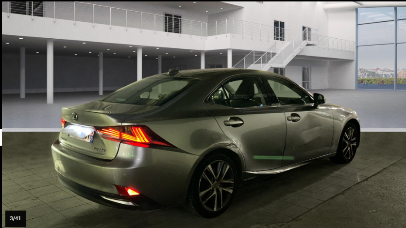 LEXUS IS 300H HYBRIDE Essence BUSINESS Boite Automatique – 06/2020 – 198 499 KM – VO 301 – Image 4
