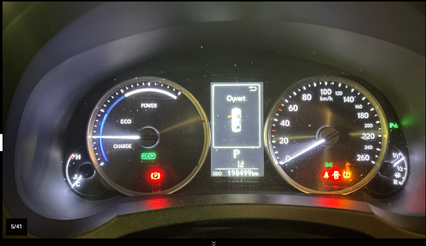 LEXUS IS 300H HYBRIDE Essence BUSINESS Boite Automatique – 06/2020 – 198 499 KM – VO 301 – Image 6