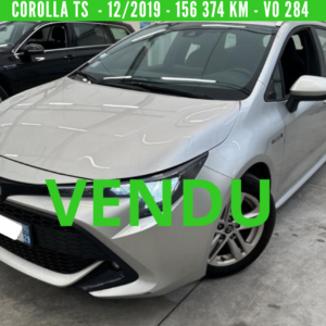 TOYOTA COROLLA TOURING SPORTS BREAK HYBRIDE 122 CH Dynamic Business  TVA récupérable - 1 ère MAIN -  12/2019-  156 374 KM – VO 284