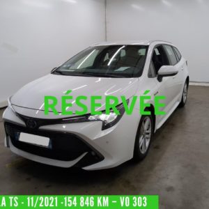 COROLLA TOURING SPORTS BREAK HYBRIDE 122 CH Dynamic Business  TVA récupérable - 1 ère MAIN -  11/2021 -  154 846 KM – VO 303