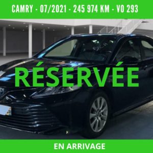 CAMRY HYBRIDE PRO 218 CH 2WD DYNAMIC BUSINESS BOITE AUTO –  07/2021 – 245 974 km – 1ère main – TVA récupérable - VO 293