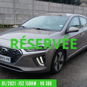 IONIQ Hybride Essence 1.6 GDI 141CH 1.6 BUSINESS  01/2021 – 152 150 km - TVA Récupérable - 1ére main – VO 306