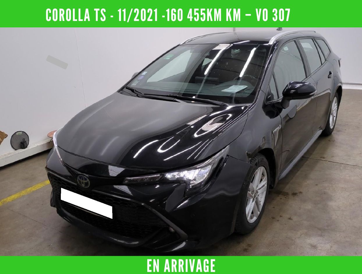 TOYOTA COROLLA TOURING SPORTS BREAK HYBRIDE 122 CH Dynamic Business + Stage Academey TVA récupérable - 1 ère MAIN - 11/2021 –160 455KM – VO 307